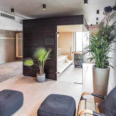 Hotelsauna mit Ruhebereich